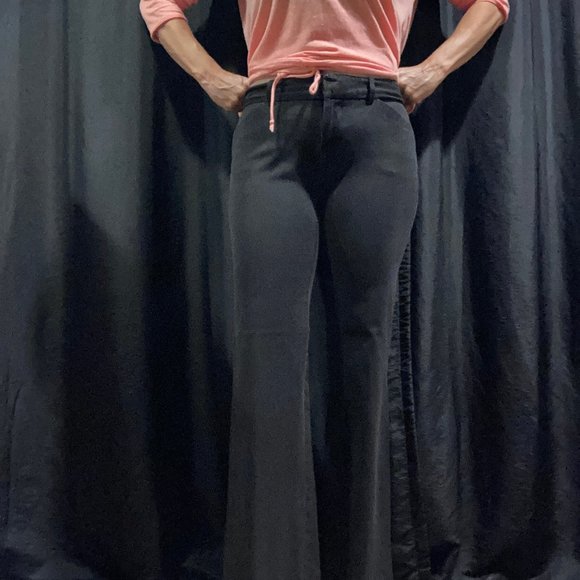 Gap Size 4R Black Flare pant - Picture 1 of 5